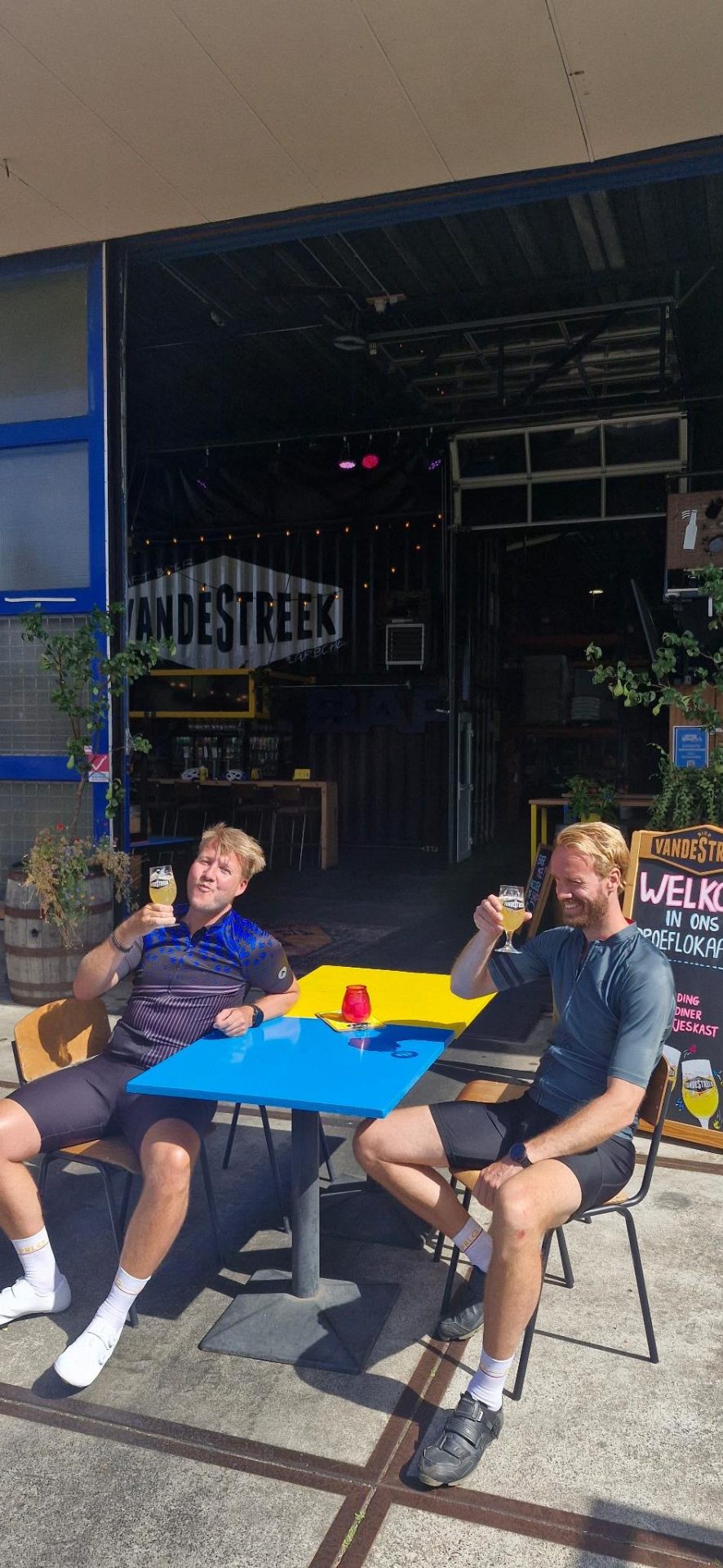 Lex en Rients bij vandeStreek Brouwerij